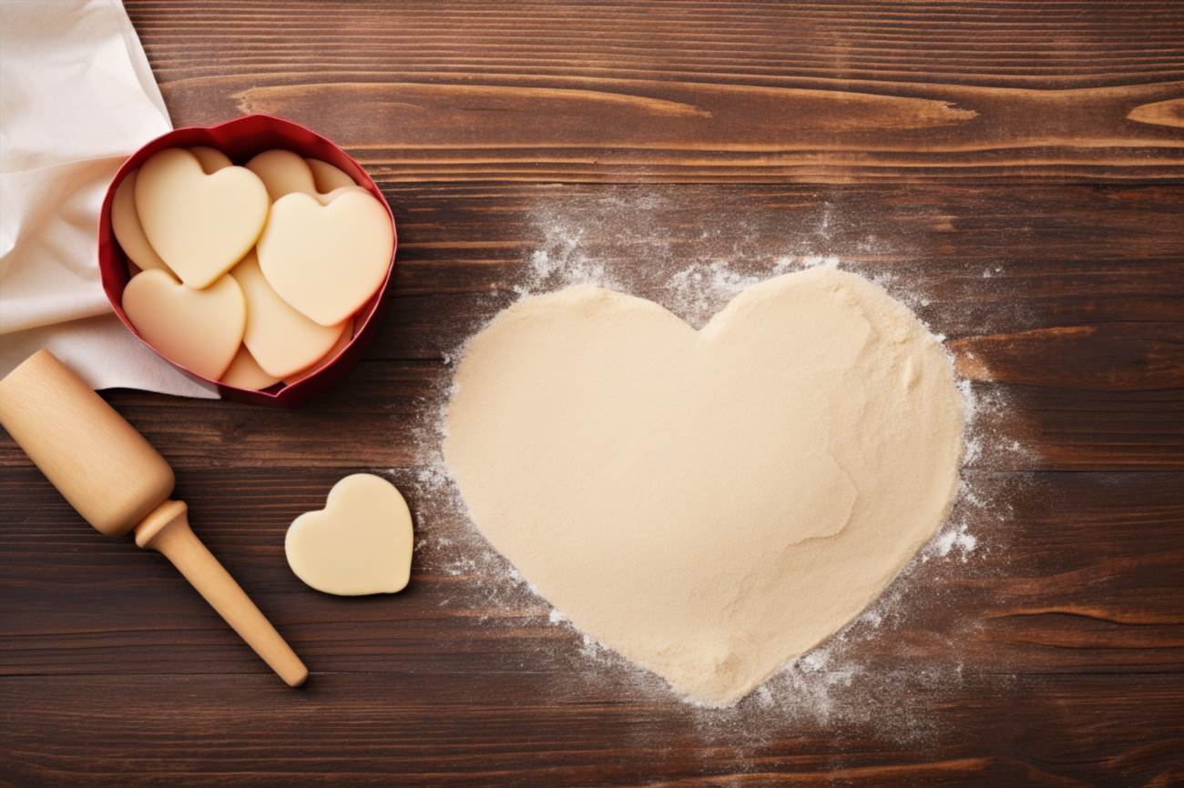 Szív alakú süti recept - ízletes édesség elkészítése lépésről lépésre